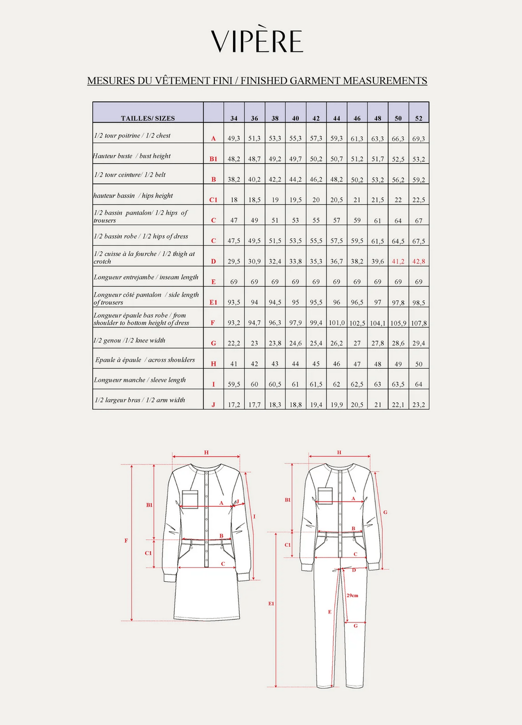 Maison Fauve - Vipère Jumpsuit and Dress - Little Haberdasher Shoppe