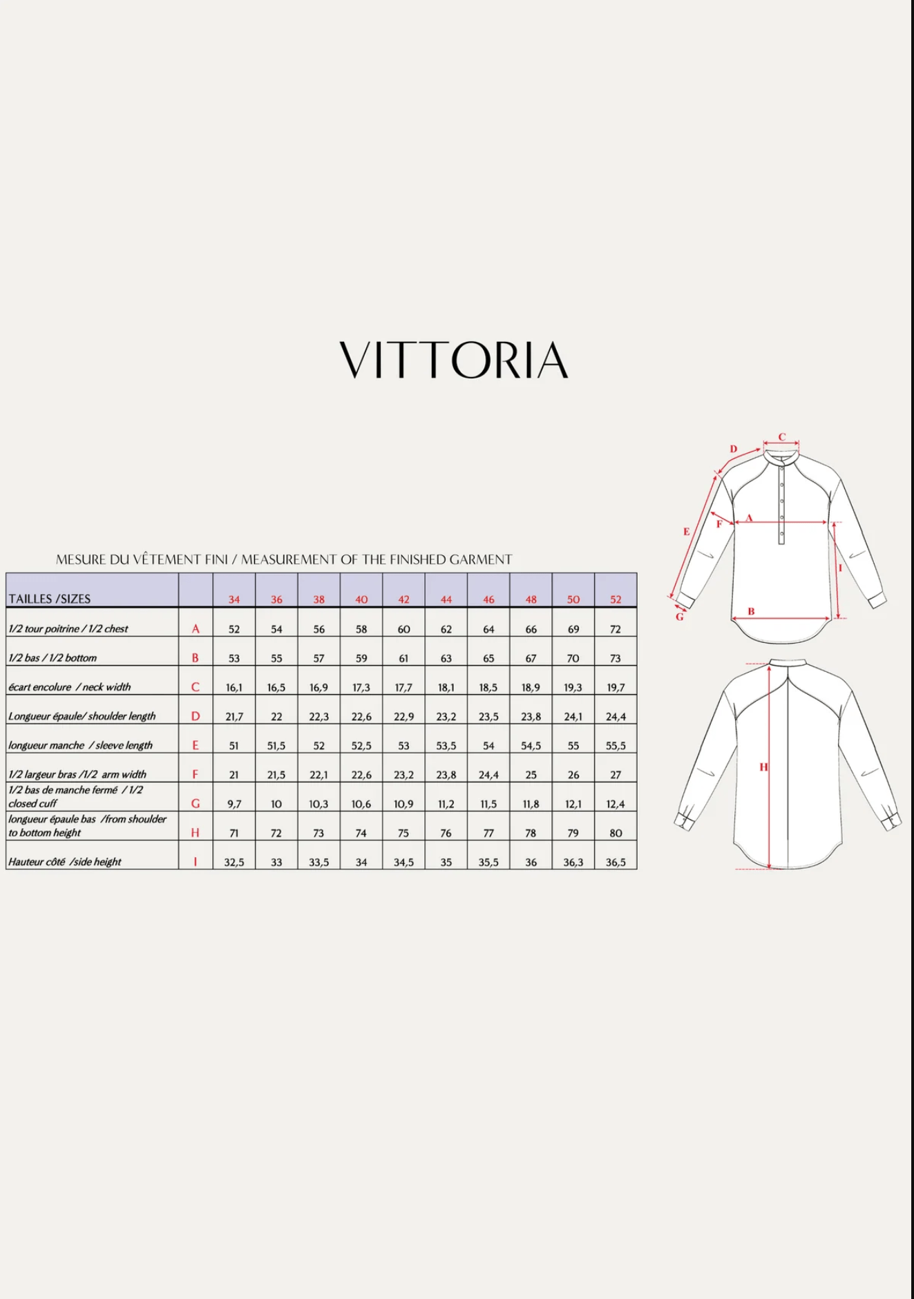 Maison Fauve - Vittoria shirt - Little Haberdasher Shoppe