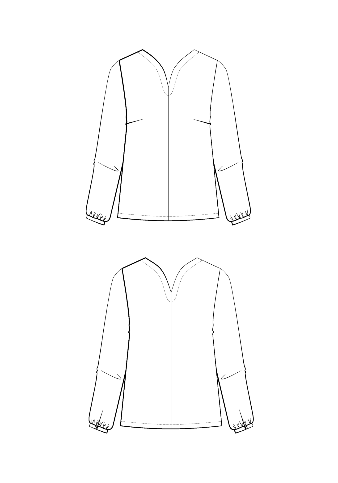 Maison Fauve - Volata blouse - Little Haberdasher Shoppe