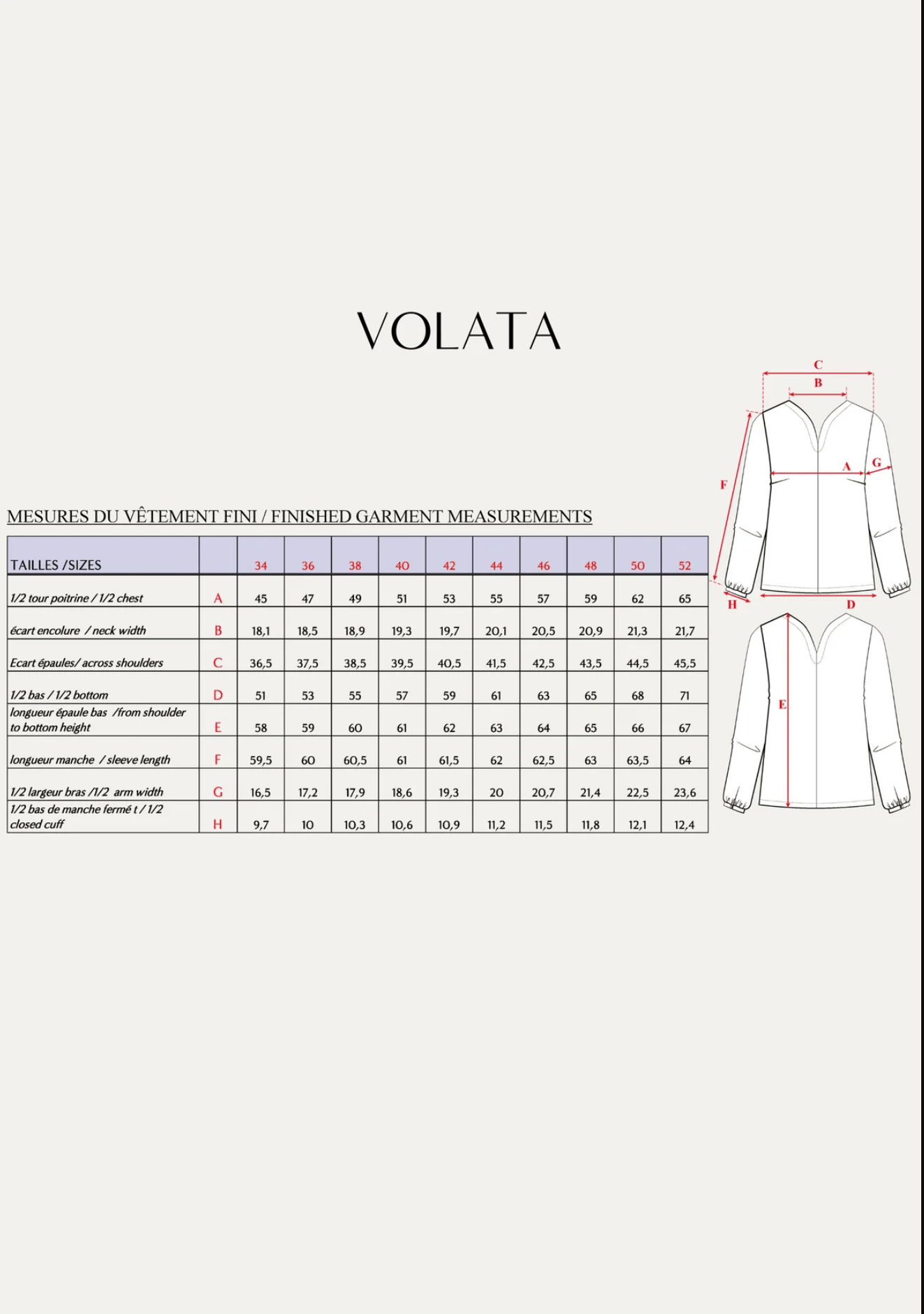 Maison Fauve - Volata blouse - Little Haberdasher Shoppe