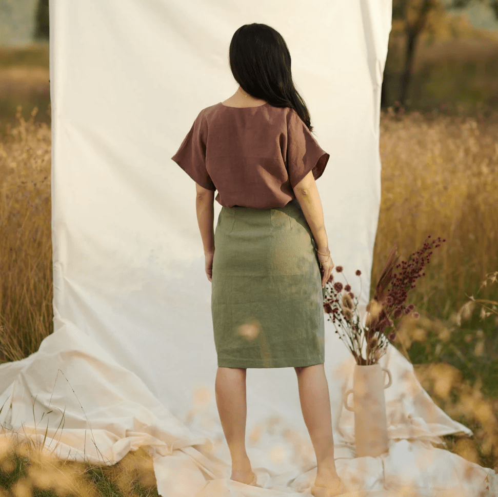 sewing pattern - Stitched for Good - Waratah skirt - Little Haberdasher Shoppe