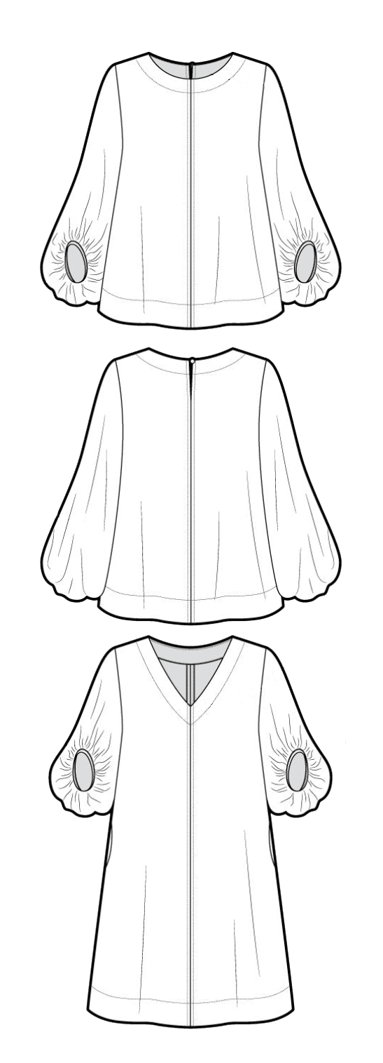 StyleArc - Zalia Woven Top and Dress