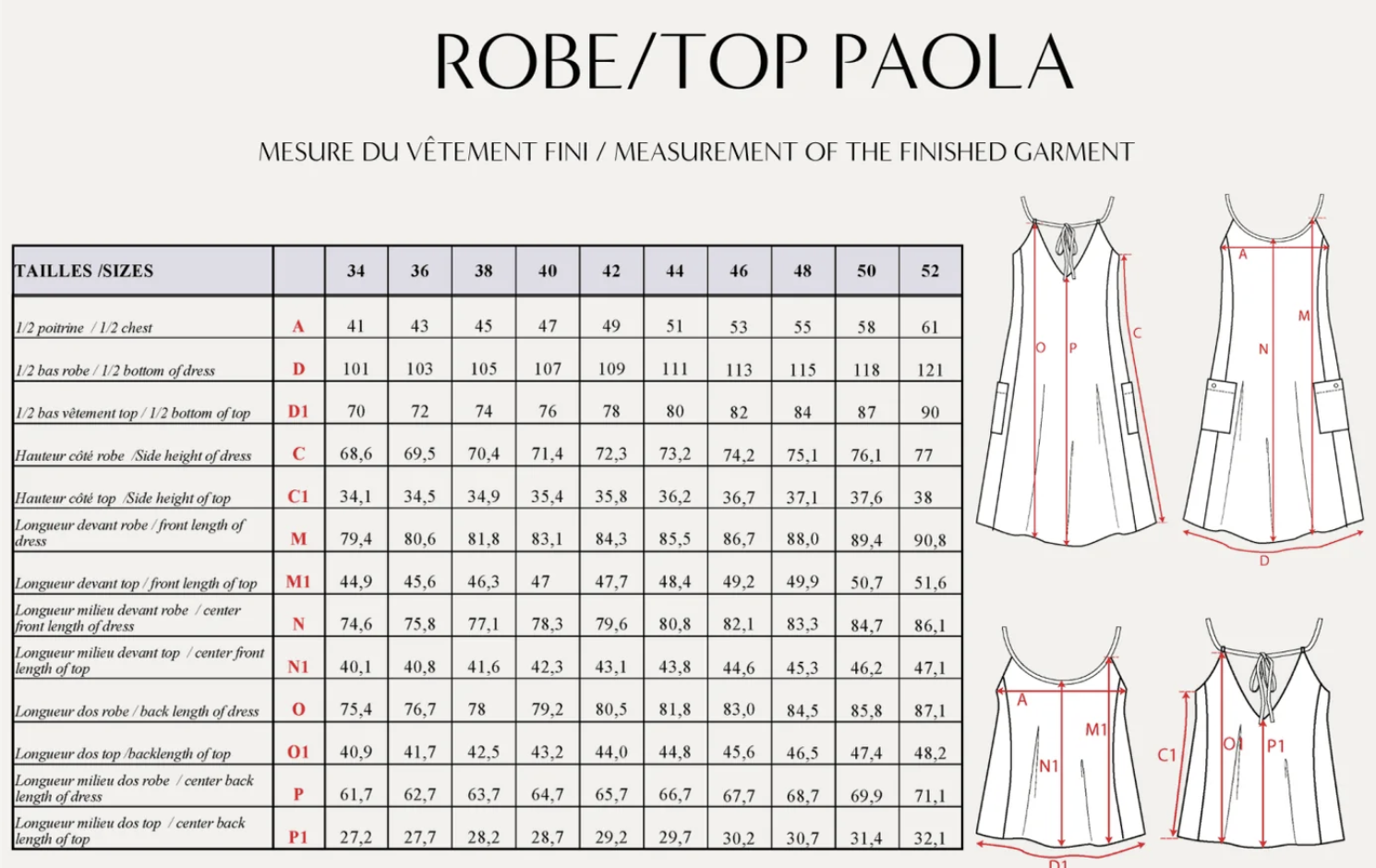 Paola Dress and Top