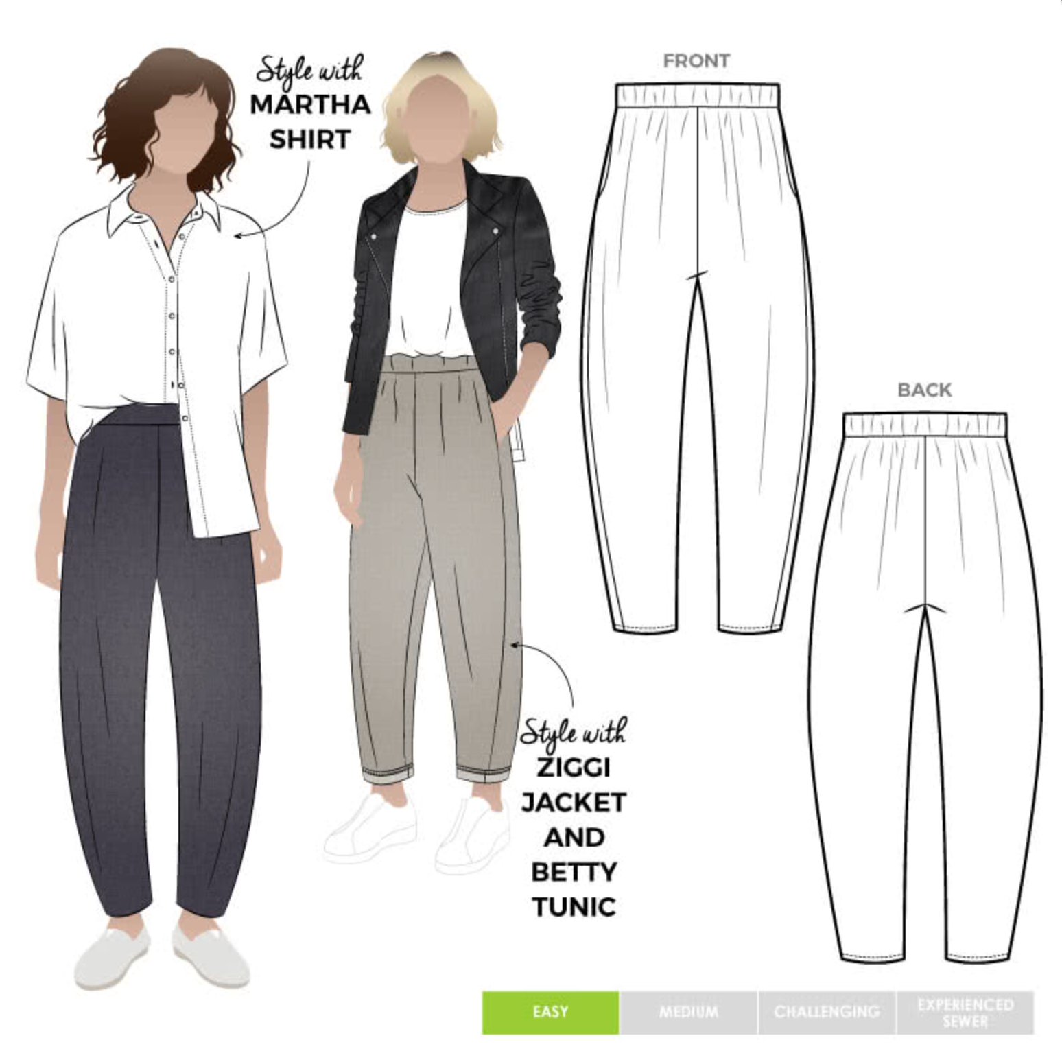 Bob Woven Pant