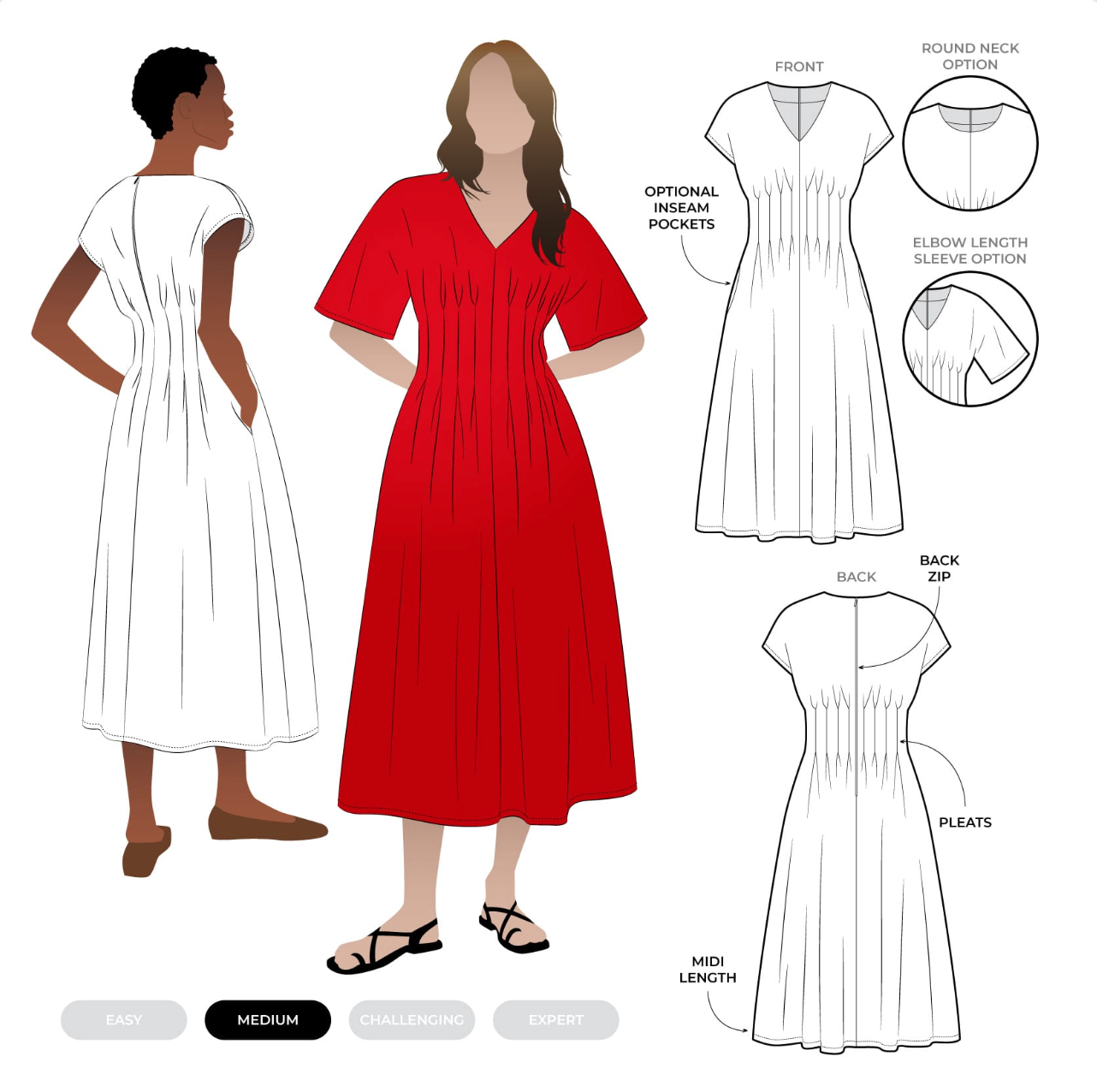 Bronte Woven Dress