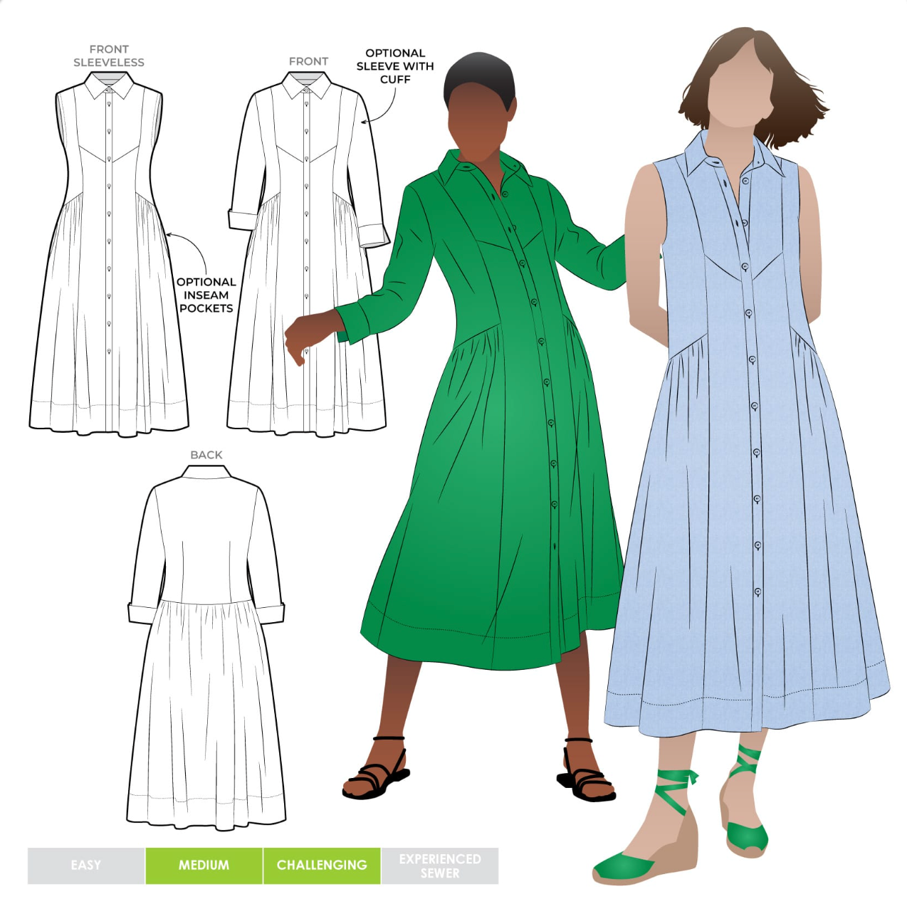 Hampton Woven Dress