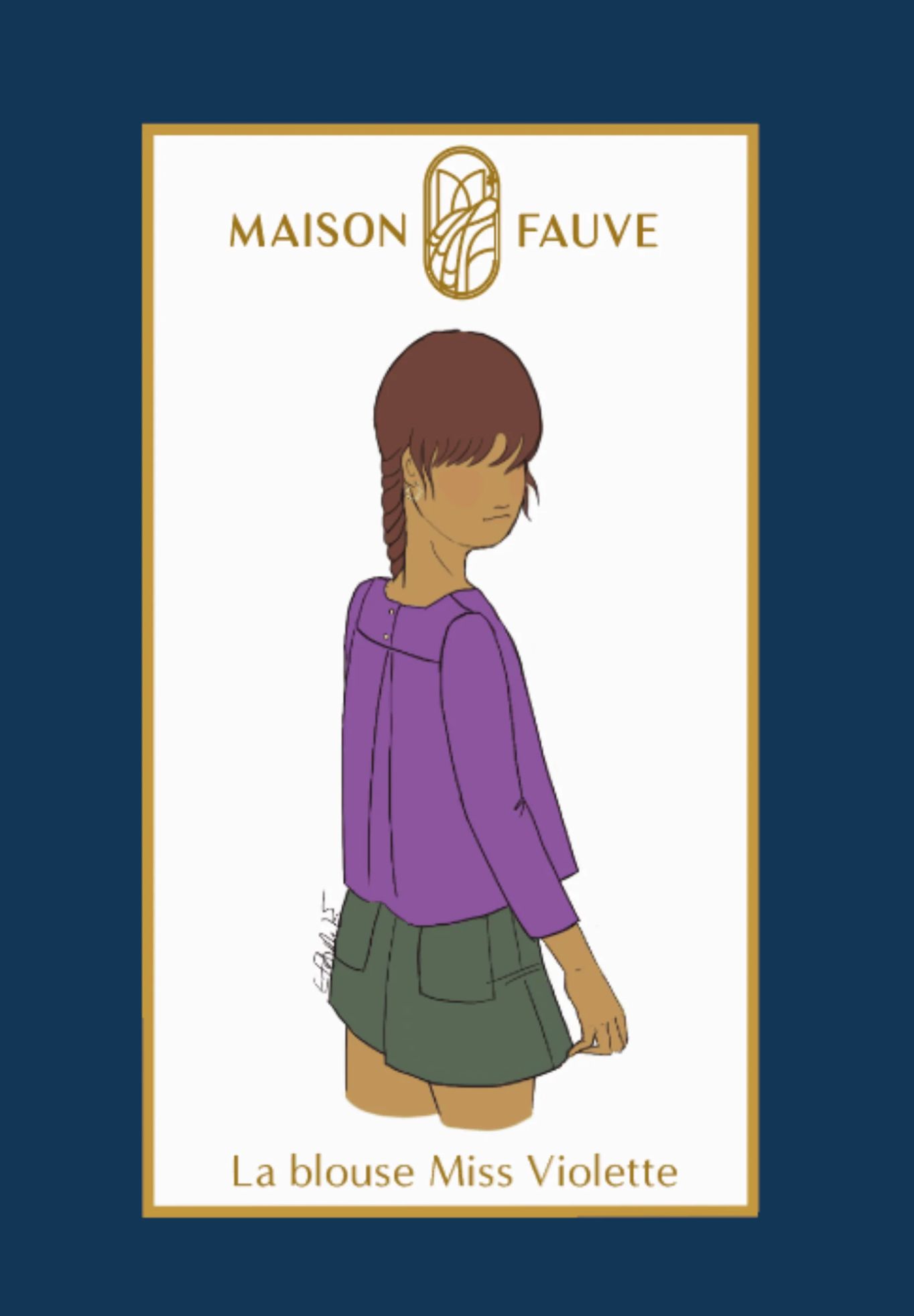 Miss Violette Blouse