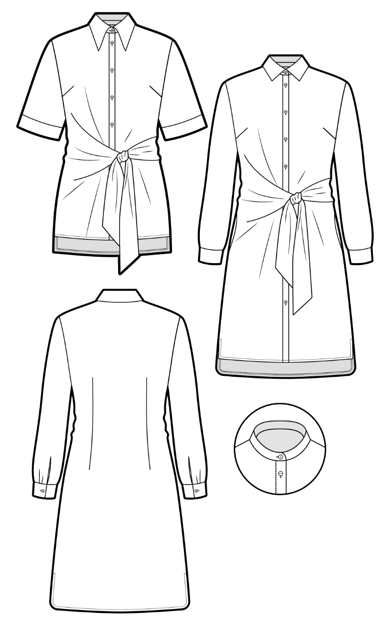 StyleArc - Avon Woven Shirt and Dress