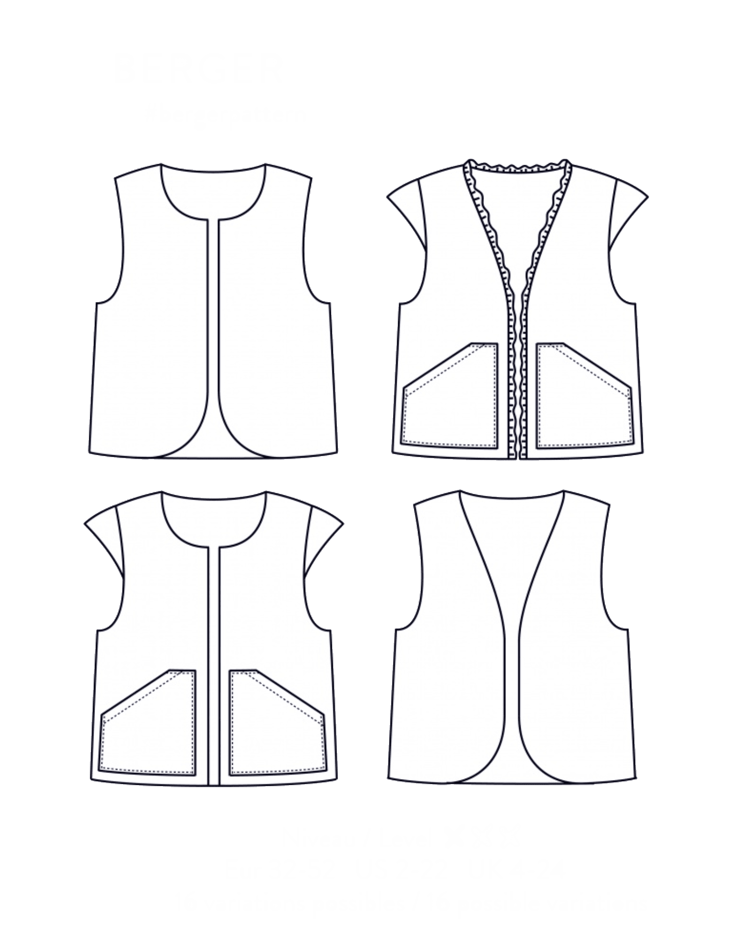 Atelier Scammit - Berger vest