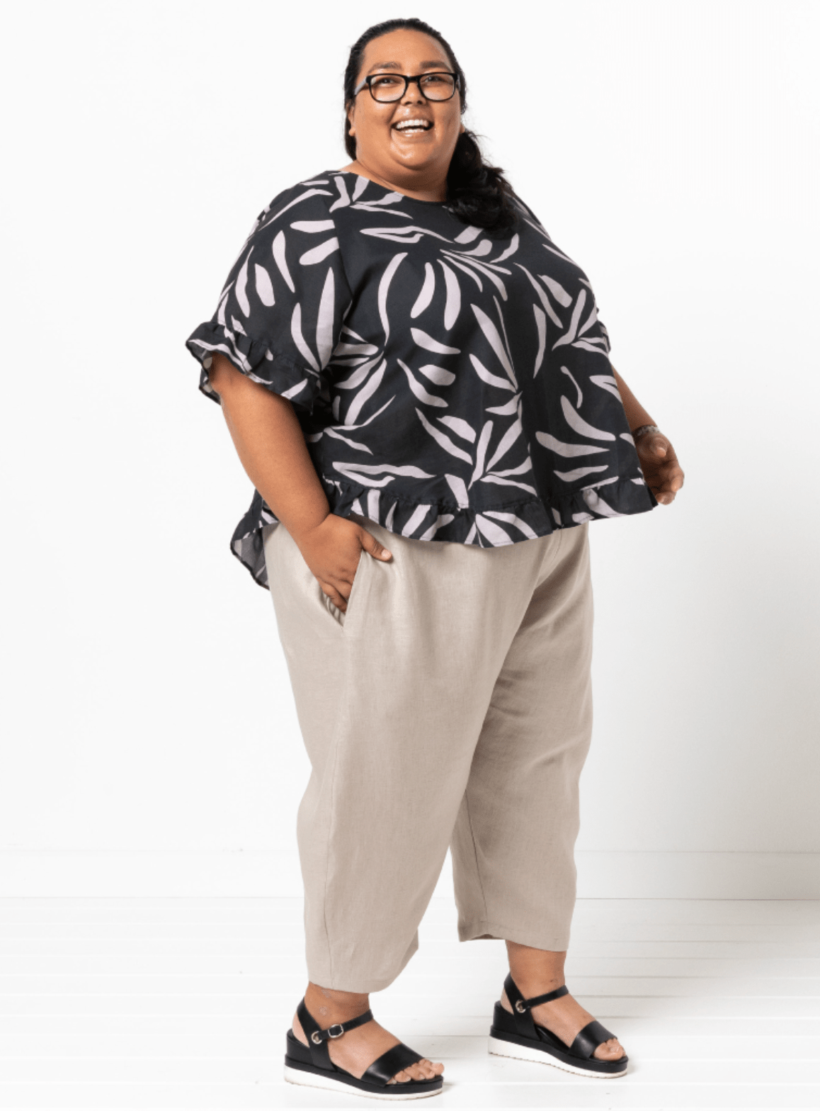 StyleArc - Bob Woven Pant