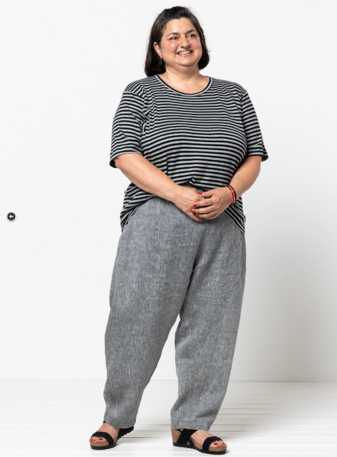 StyleArc - Bob Woven Pant