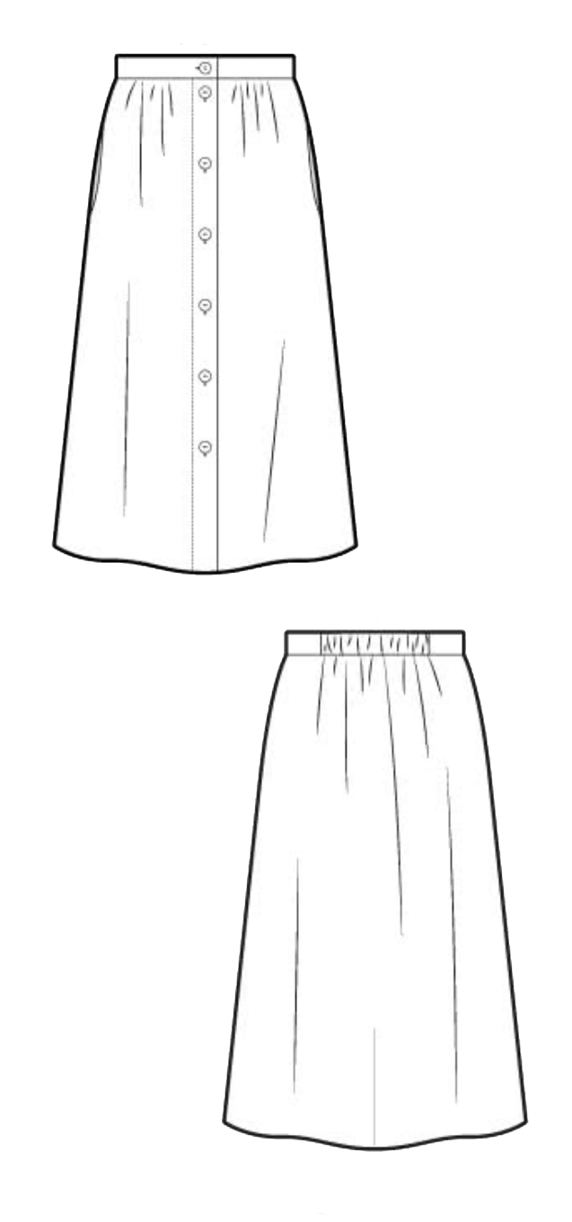 StyleArc - Bonnie Woven Skirt