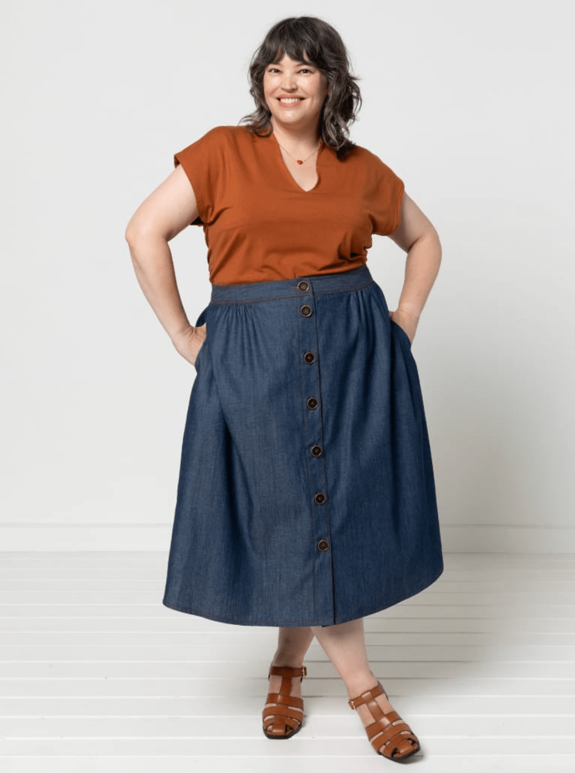 StyleArc - Bonnie Woven Skirt