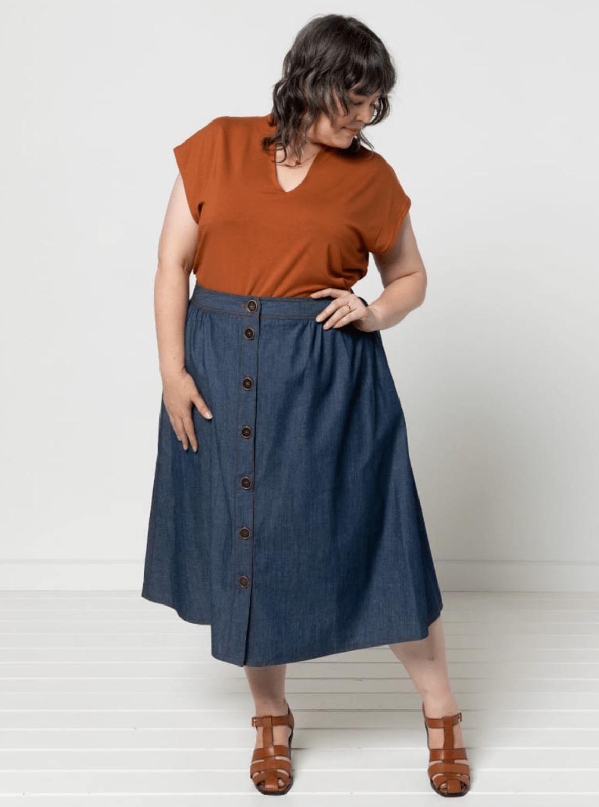 StyleArc - Bonnie Woven Skirt