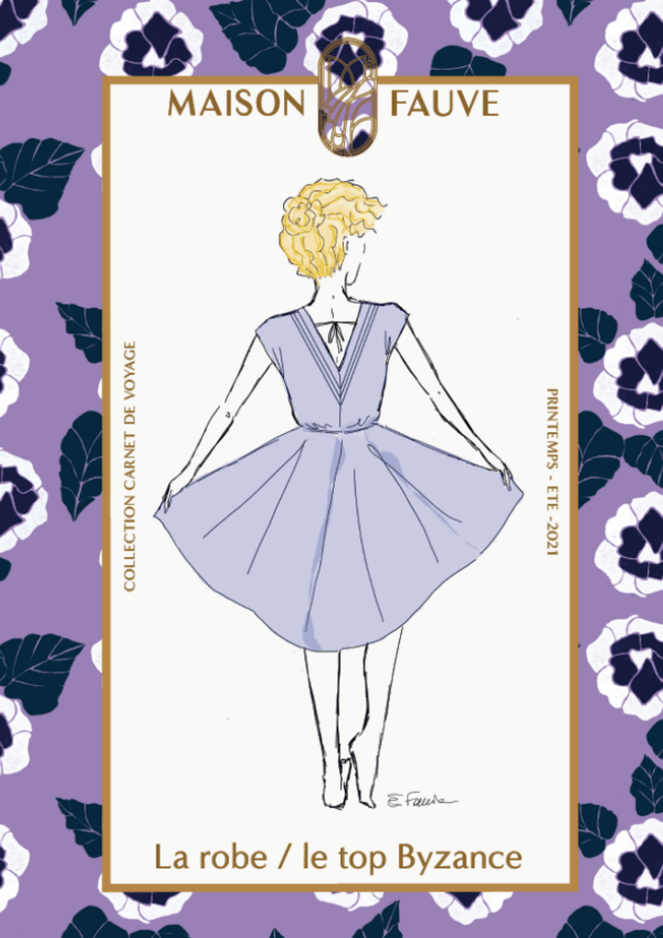 sewing pattern - Maison Fauve - Byznace dress and top - Little Haberdasher Shoppe