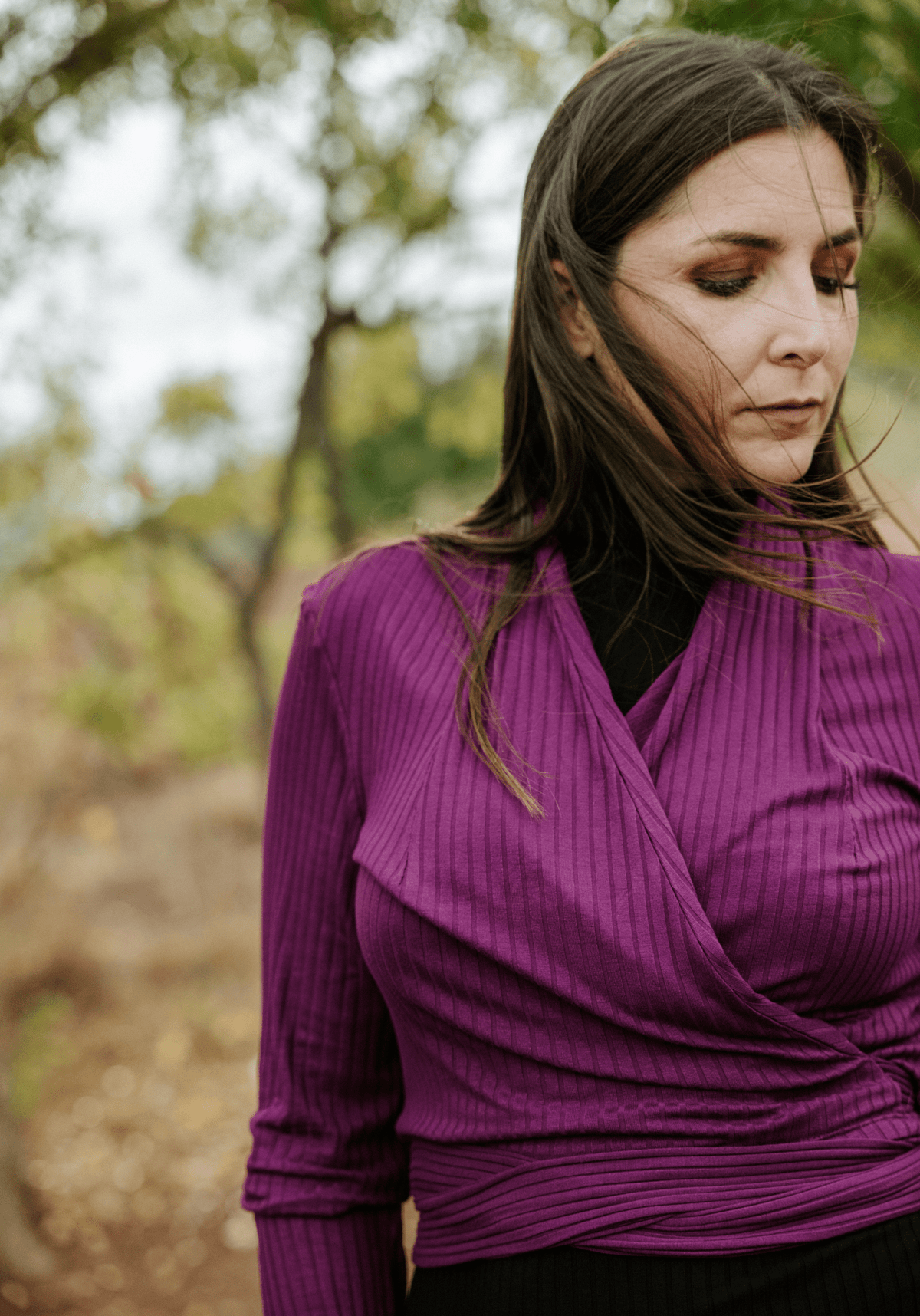 Maison Fauve - Cursive Wrap Top