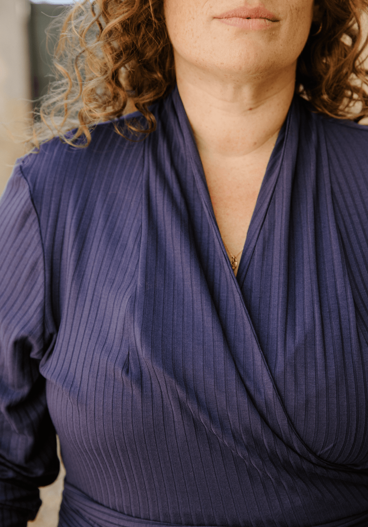 Maison Fauve - Cursive Wrap Top