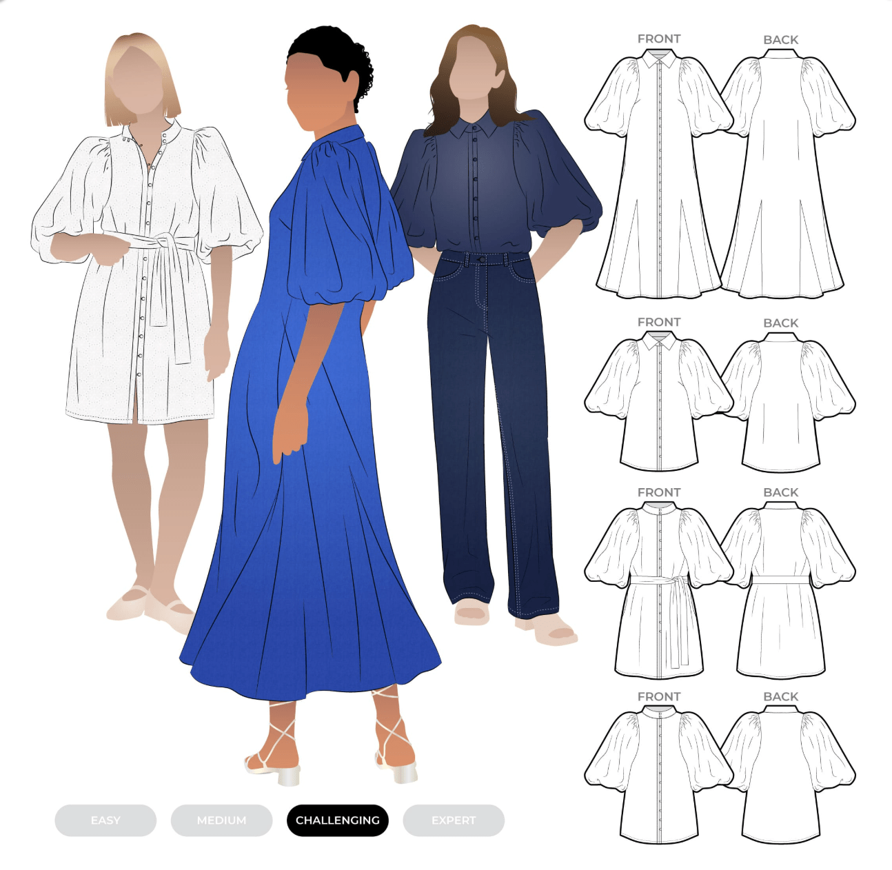 StyleArc - Dallas Woven Shirt and Dress