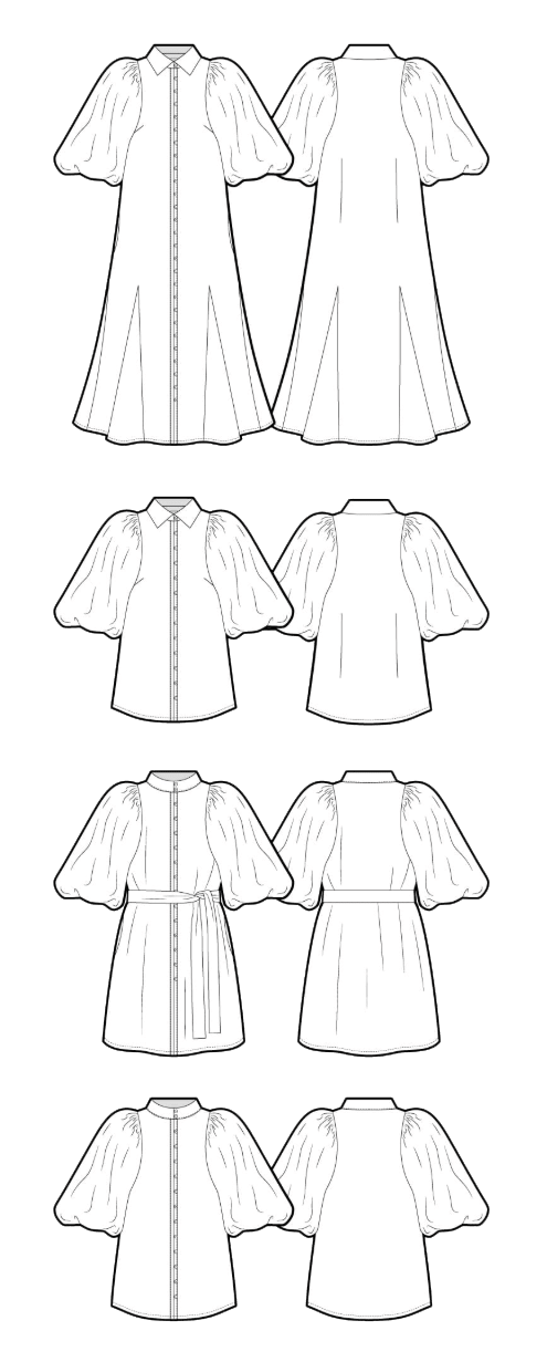 StyleArc - Dallas Woven Shirt and Dress