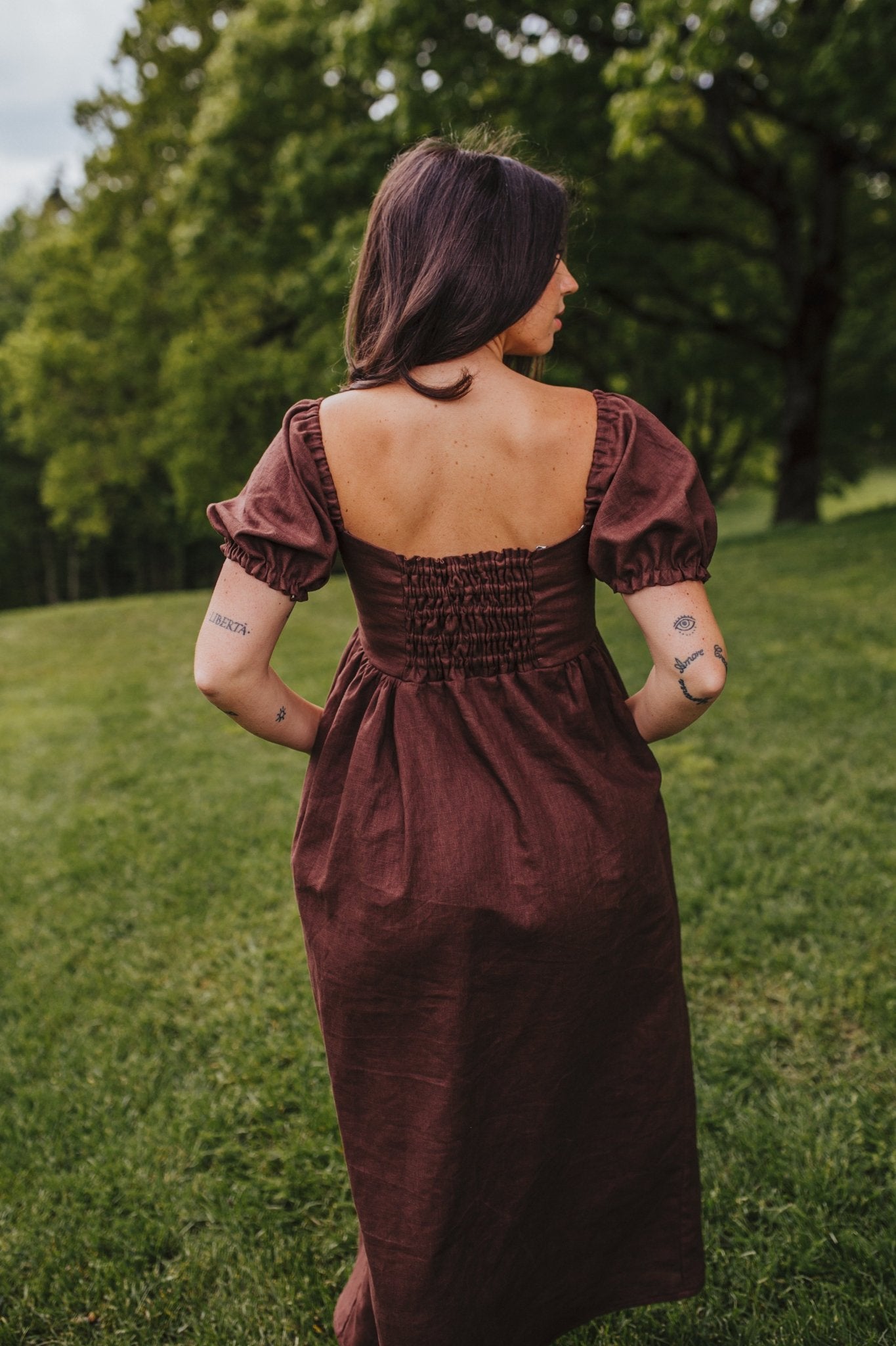 sewing pattern - Sewing Patterns by Masin - Daphne Maxi Dress (PDF) - Little Haberdasher Shoppe