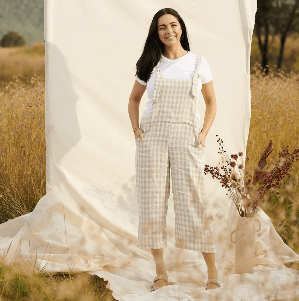 sewing pattern - Stitched for Good - Desert Flame Overalls - Little Haberdasher Shoppe