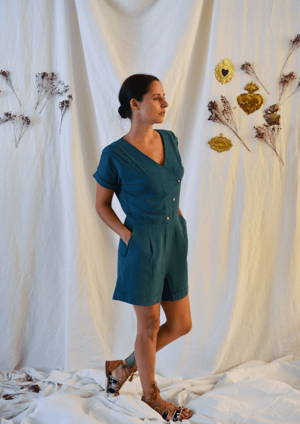 sewing pattern - Maison Fauve - Eclipse playsuit and dress - Little Haberdasher Shoppe