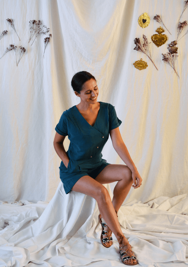 sewing pattern - Maison Fauve - Eclipse playsuit and dress - Little Haberdasher Shoppe