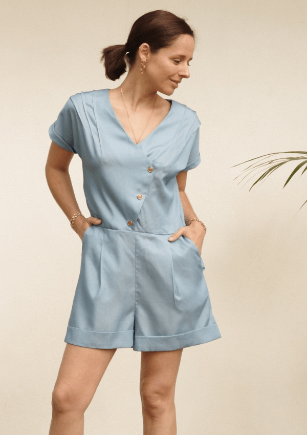 sewing pattern - Maison Fauve - Eclipse playsuit and dress - Little Haberdasher Shoppe