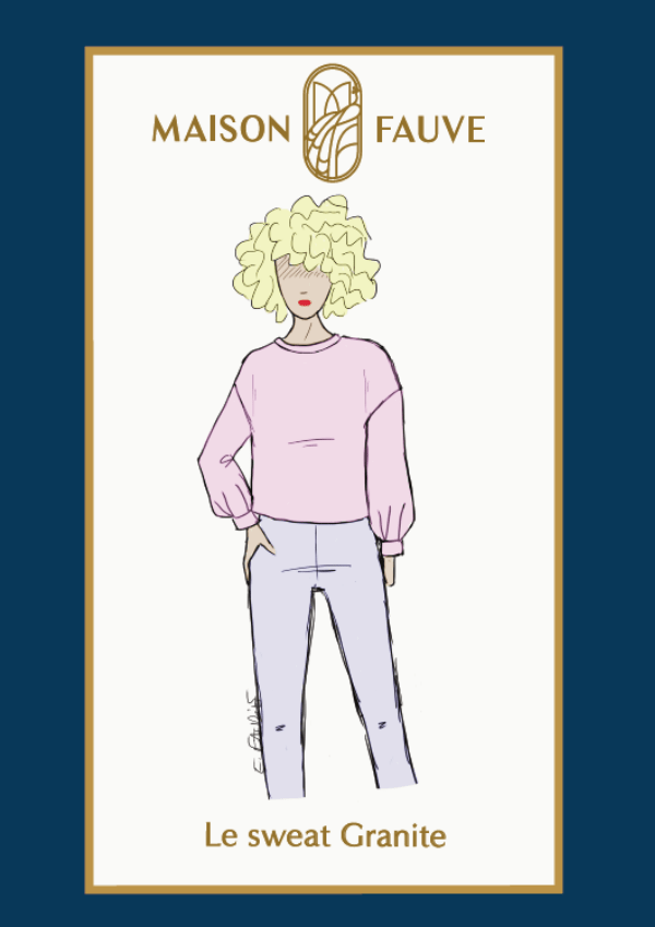 Maison Fauve - Granite sweatshirt - Little Haberdasher Shoppe