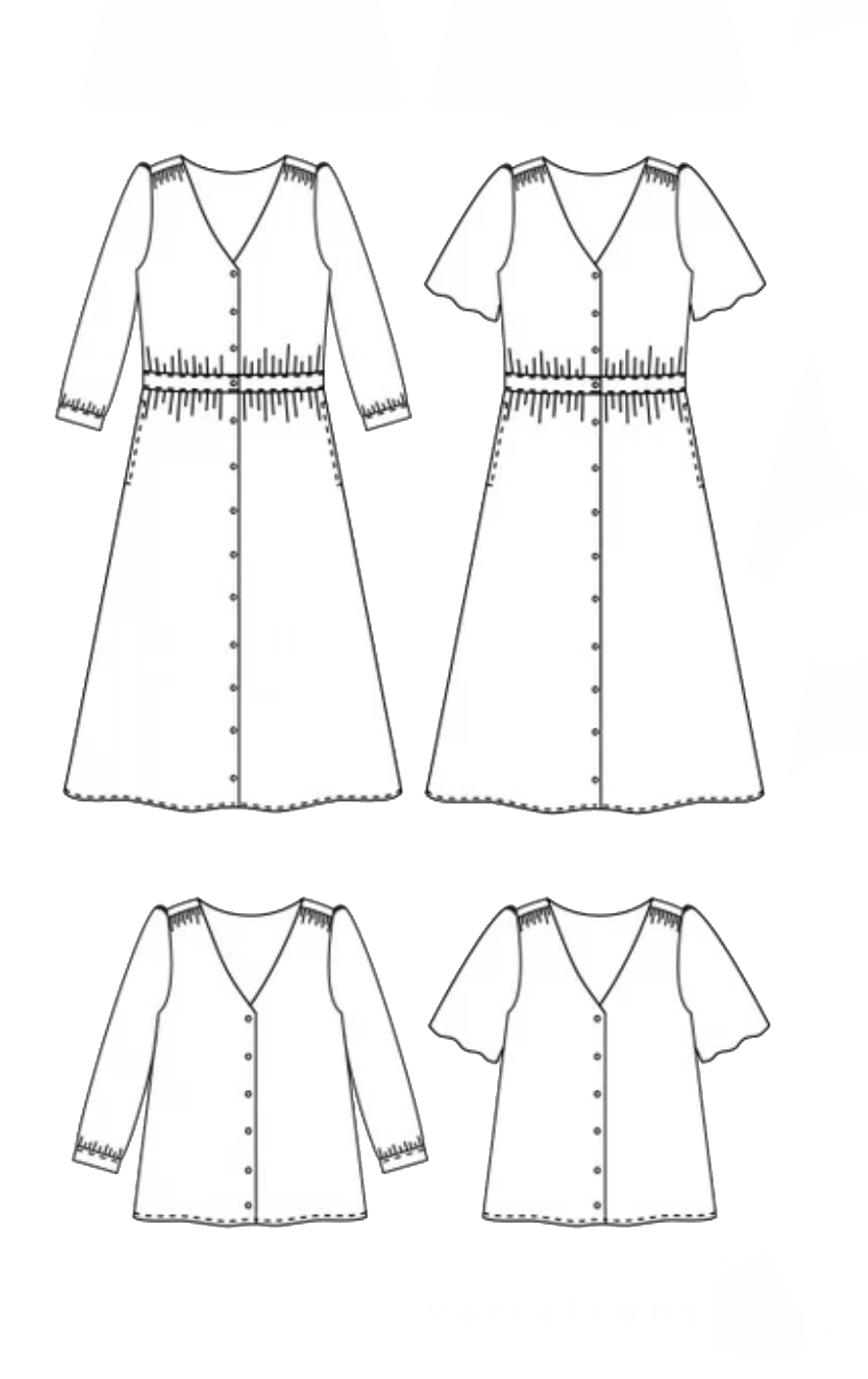 Atelier Scammit - Harmonie dress and top