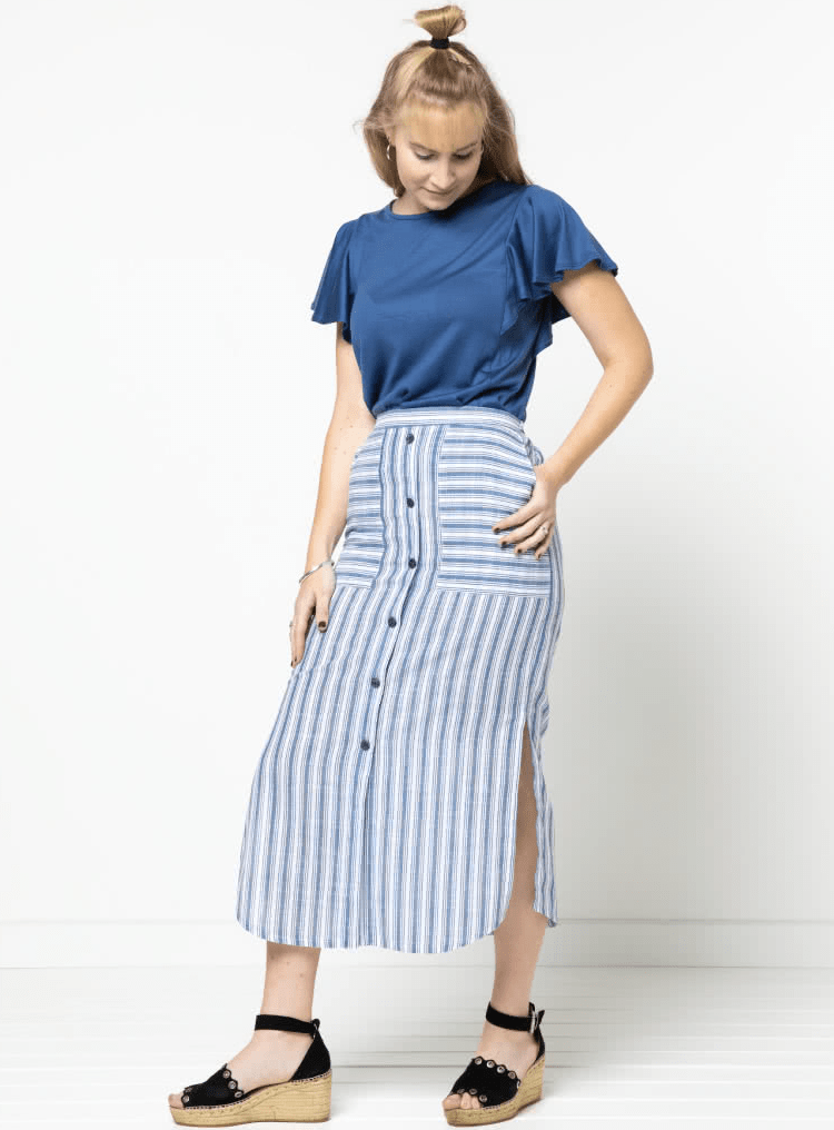 sewing pattern - StyleArc - Indigo Maxi Skirt - Little Haberdasher Shoppe