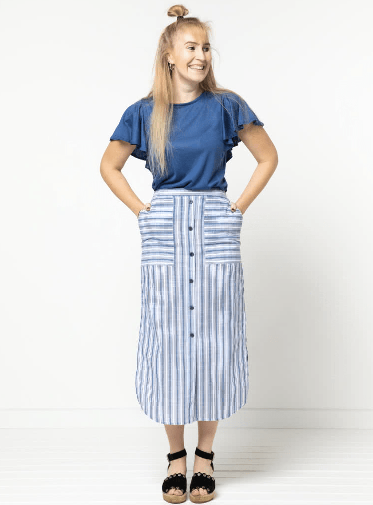 sewing pattern - StyleArc - Indigo Maxi Skirt - Little Haberdasher Shoppe