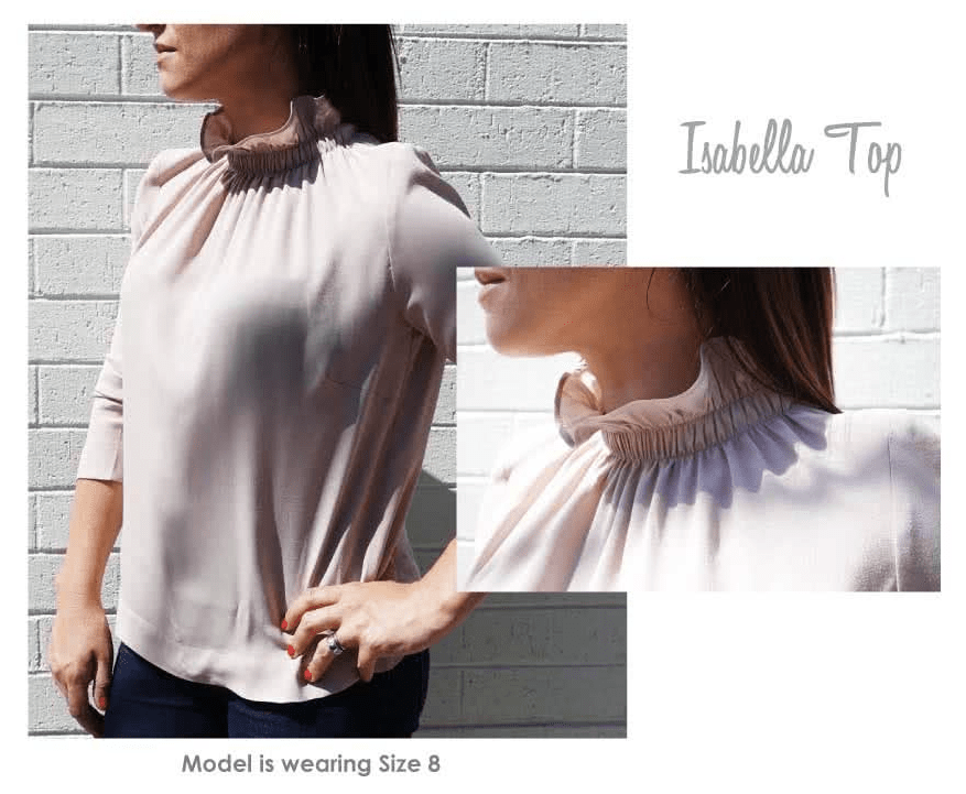 sewing pattern - StyleArc - Isabella Top - Little Haberdasher Shoppe