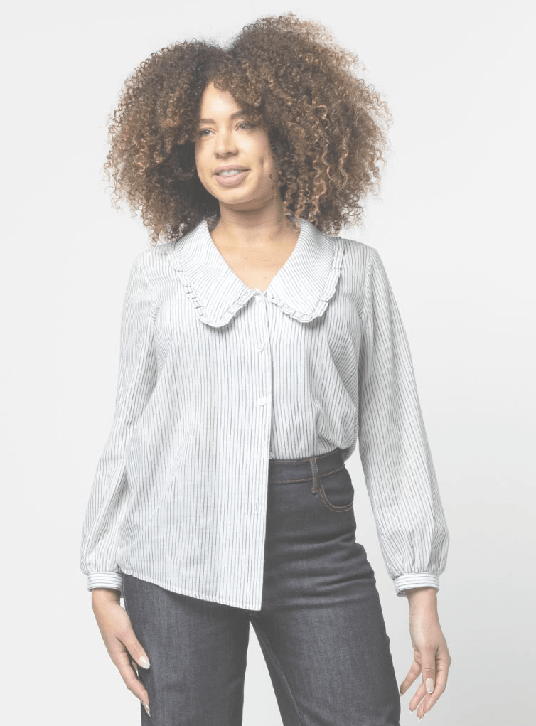 sewing pattern - StyleArc - Kennie Woven Shirt - Little Haberdasher Shoppe