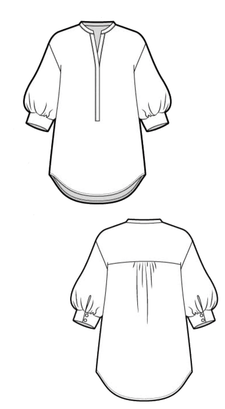 StyleArc - Kent Woven Tunic