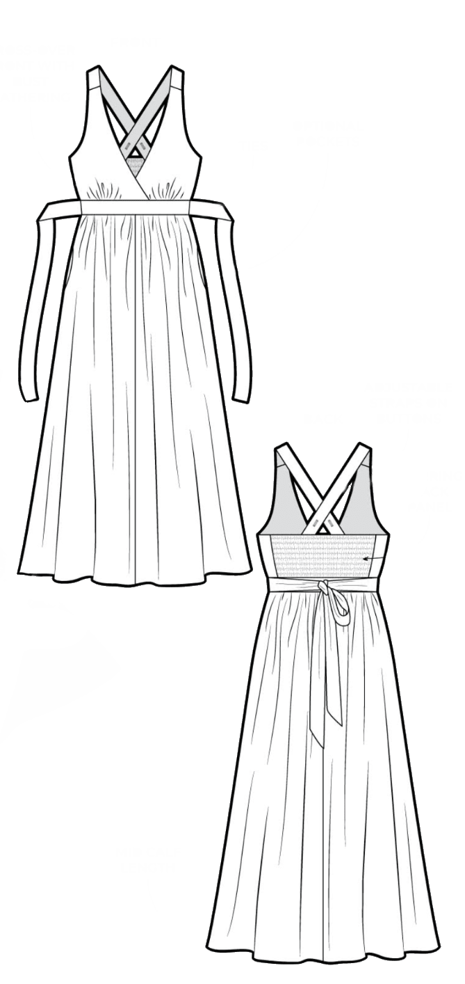 StyleArc - Livvy Woven Dress
