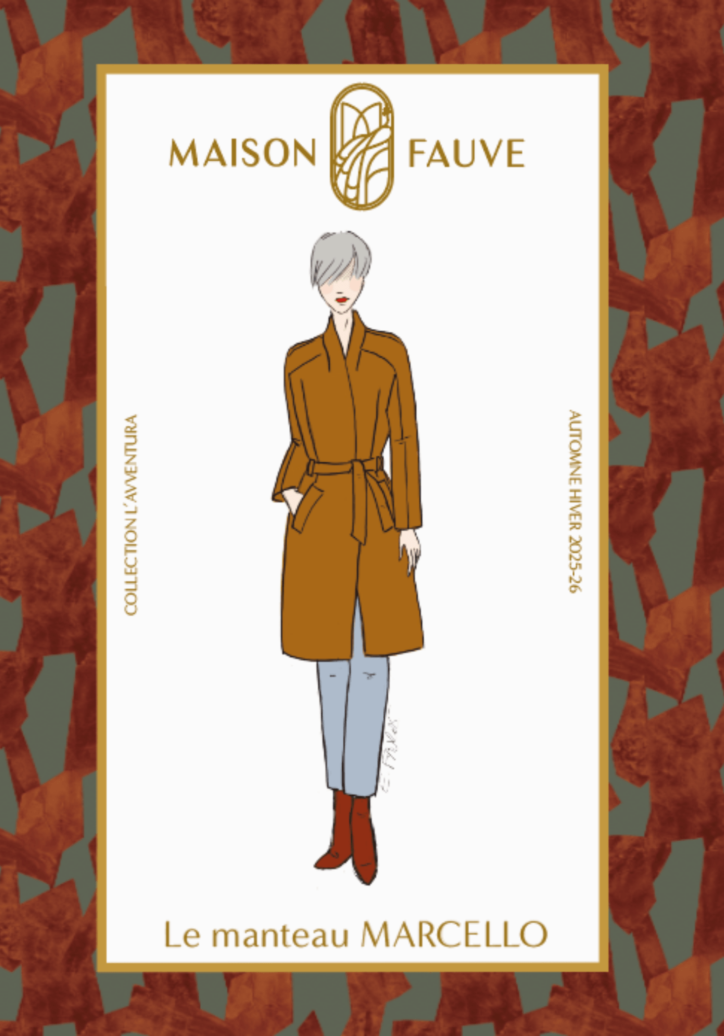 Maison Fauve - Marcello coat - Little Haberdasher Shoppe