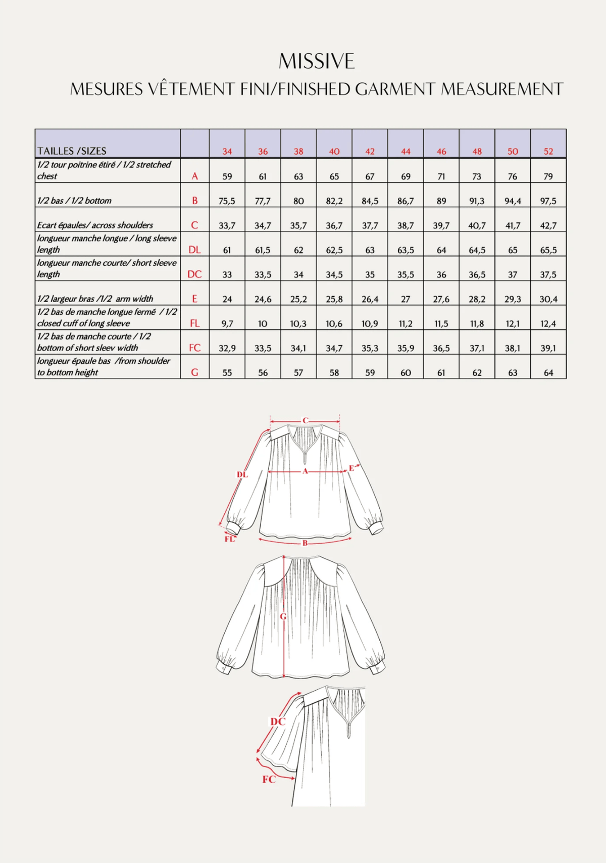 Maison Fauve - Missive Blouse
