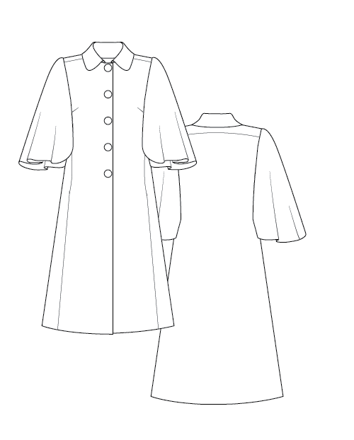 sewing pattern - How to do Fashion - No. 22 Tangier (PDF) - Little Haberdasher Shoppe