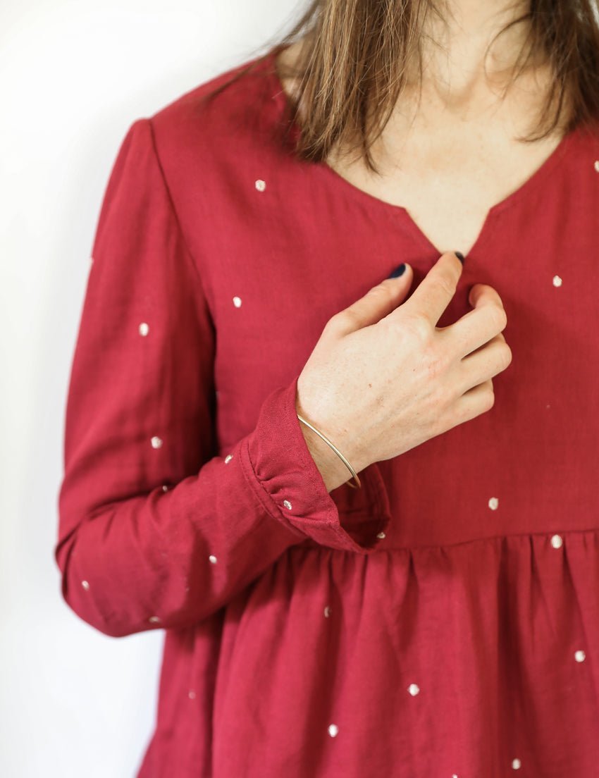 Atelier Scammit - Pepa blouse - Little Haberdasher Shoppe