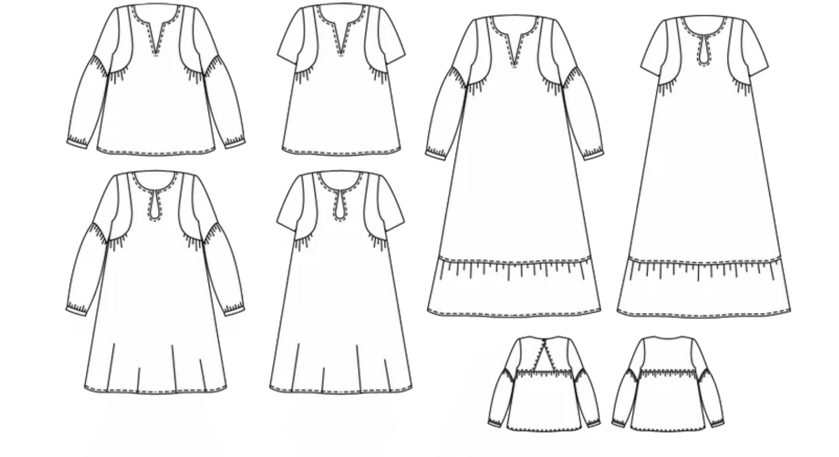 Atelier Scammit - Petites Choses Blouse & Dress