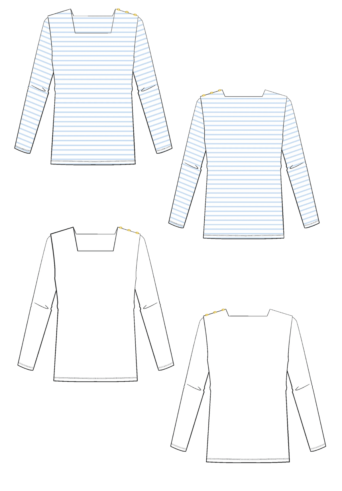 Maison Fauve - Pirate Breton Top
