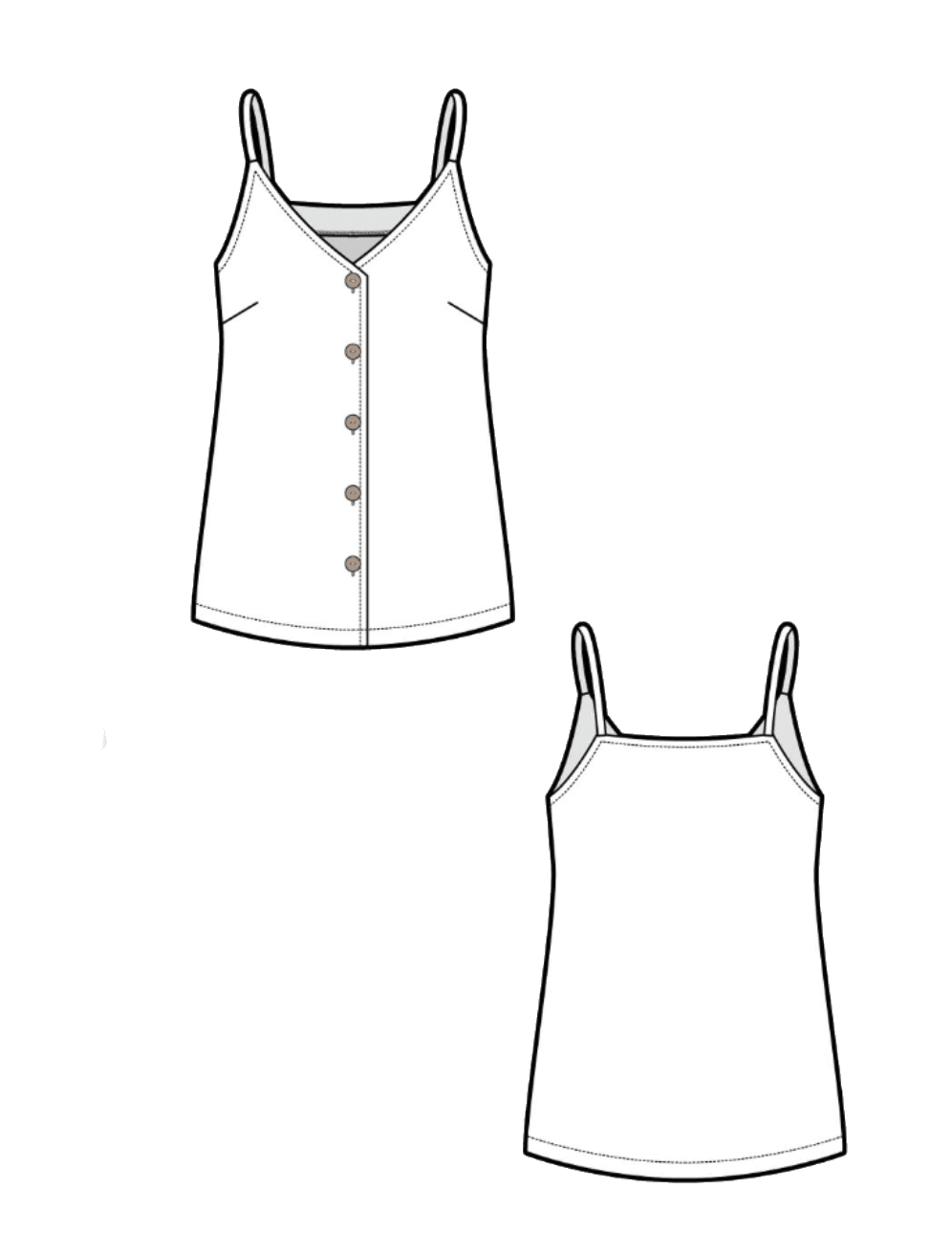 StyleArc - Portia Woven Top