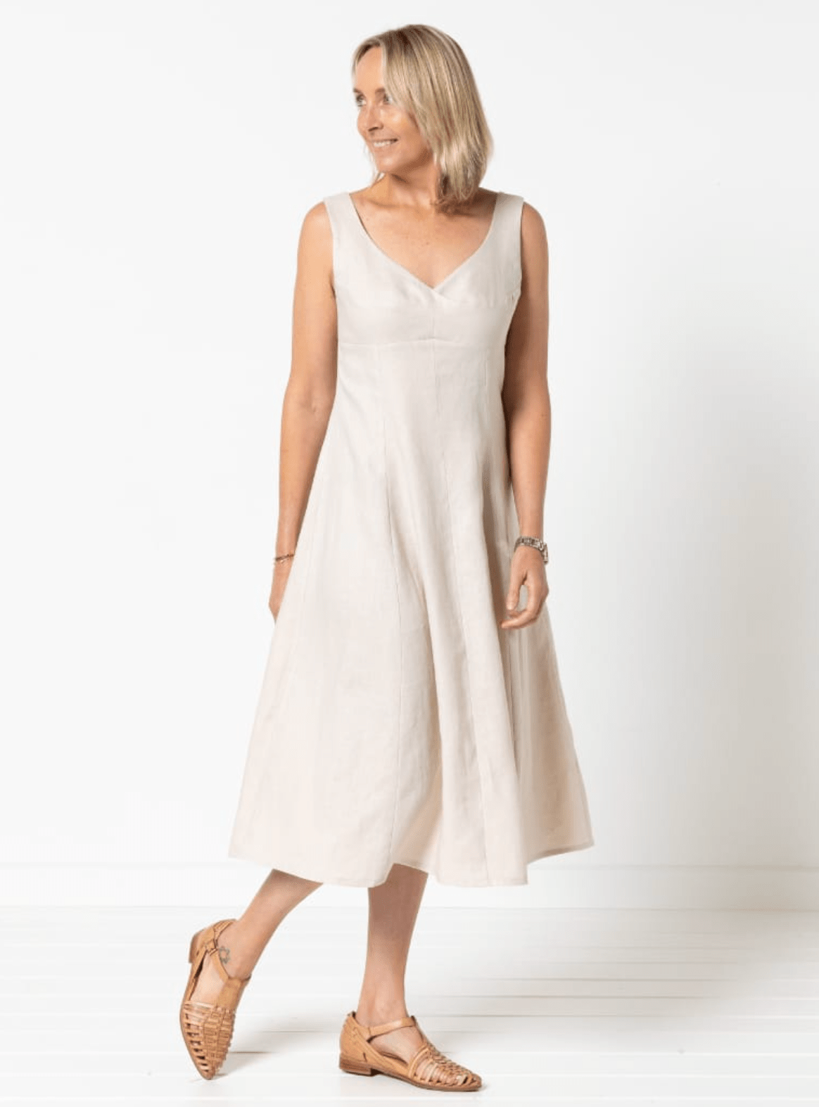 StyleArc - Sabrina Woven Dress