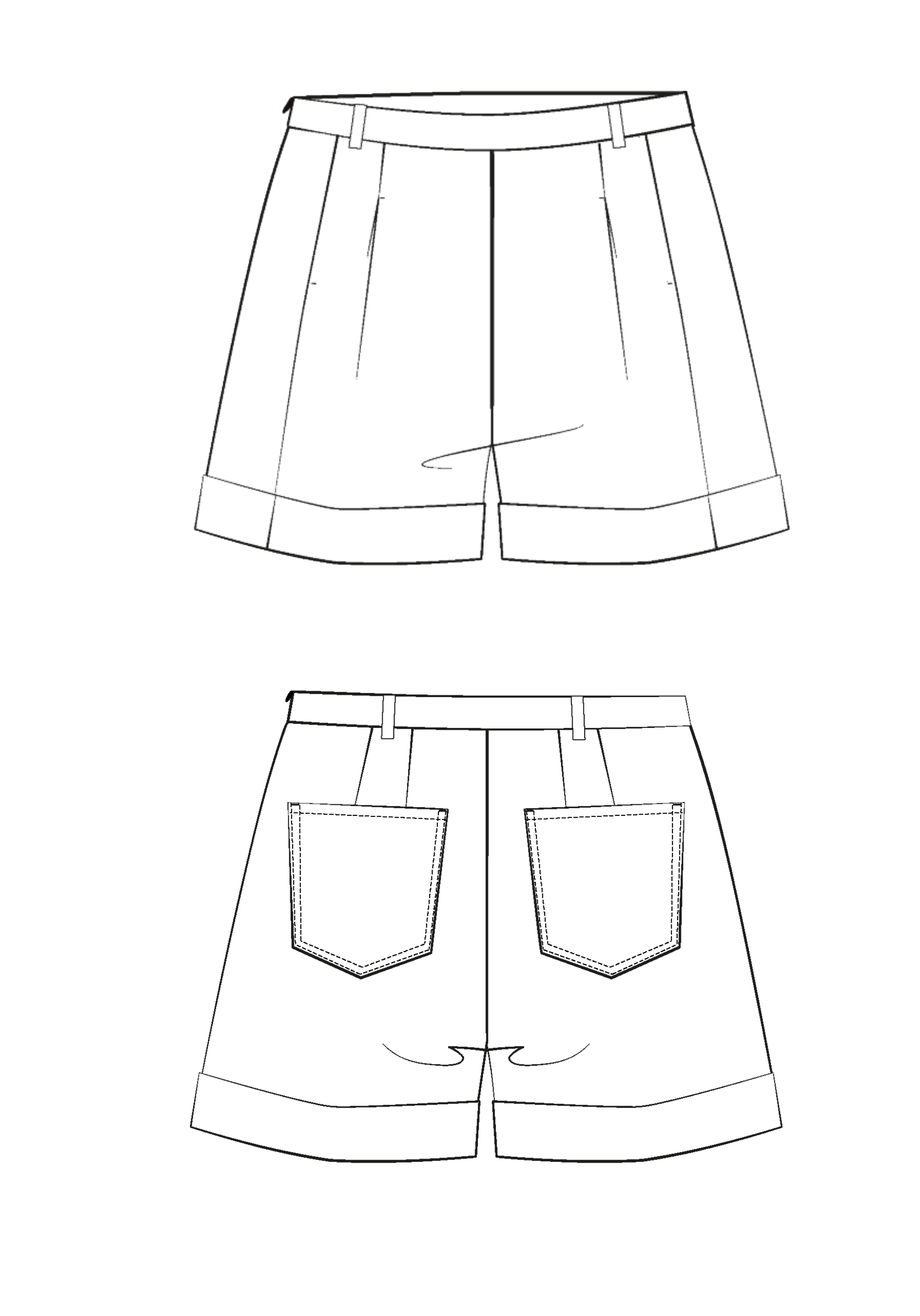 Peacock Shorts