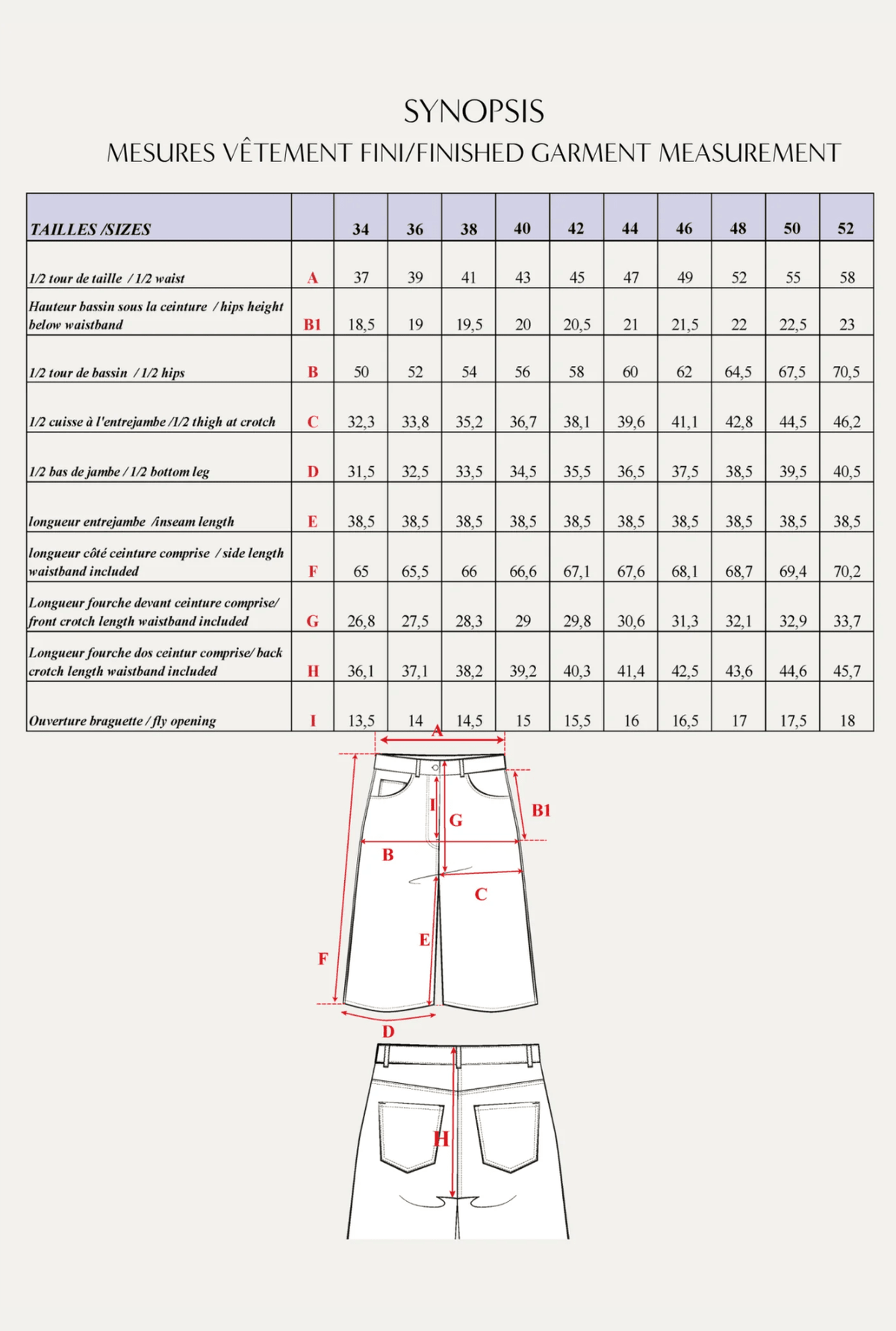Maison Fauve - Synopsis Bermuda Shorts