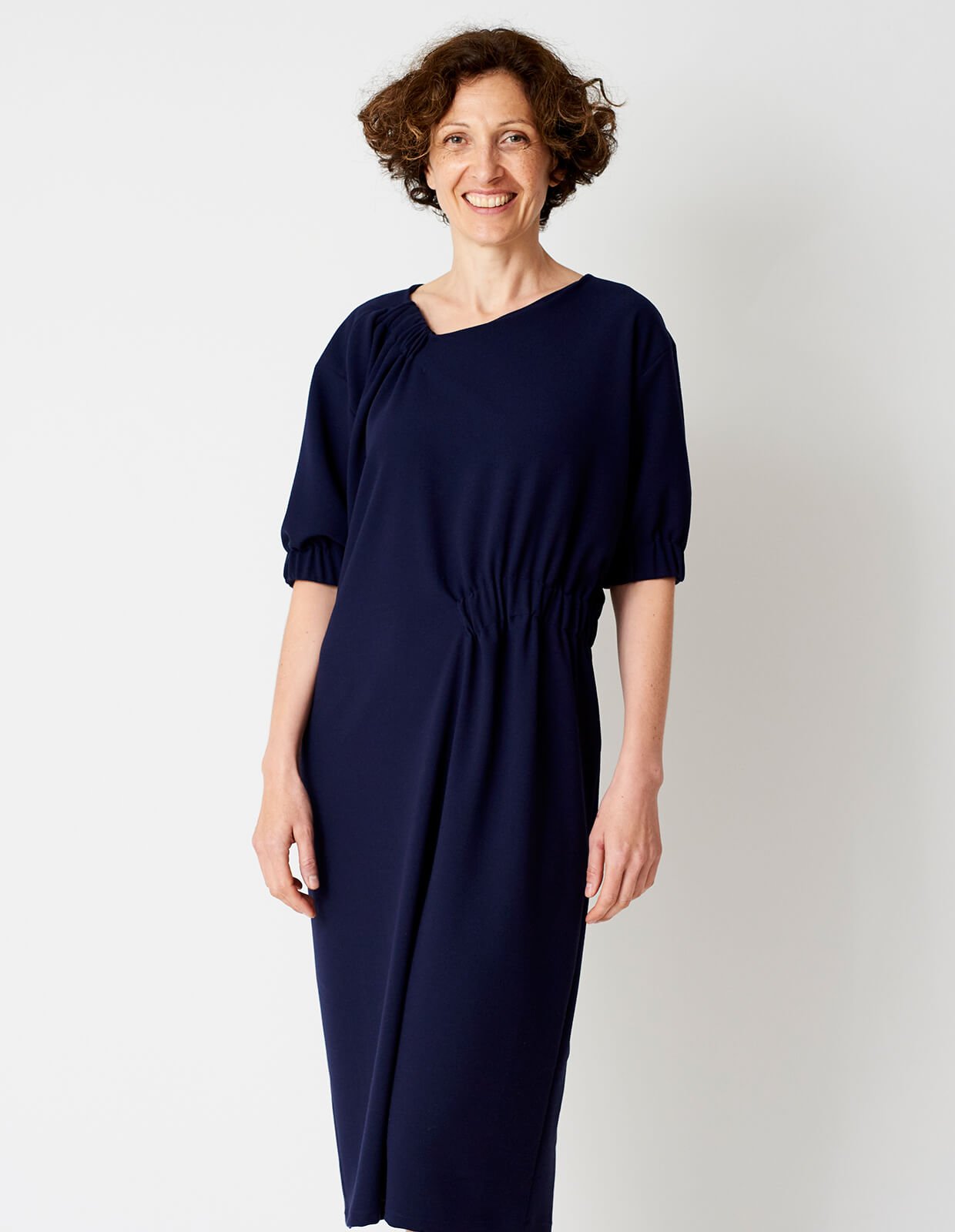 sewing pattern - The Makers Atelier - The Asymmetric Gather Dress (PDF) - Little Haberdasher Shoppe