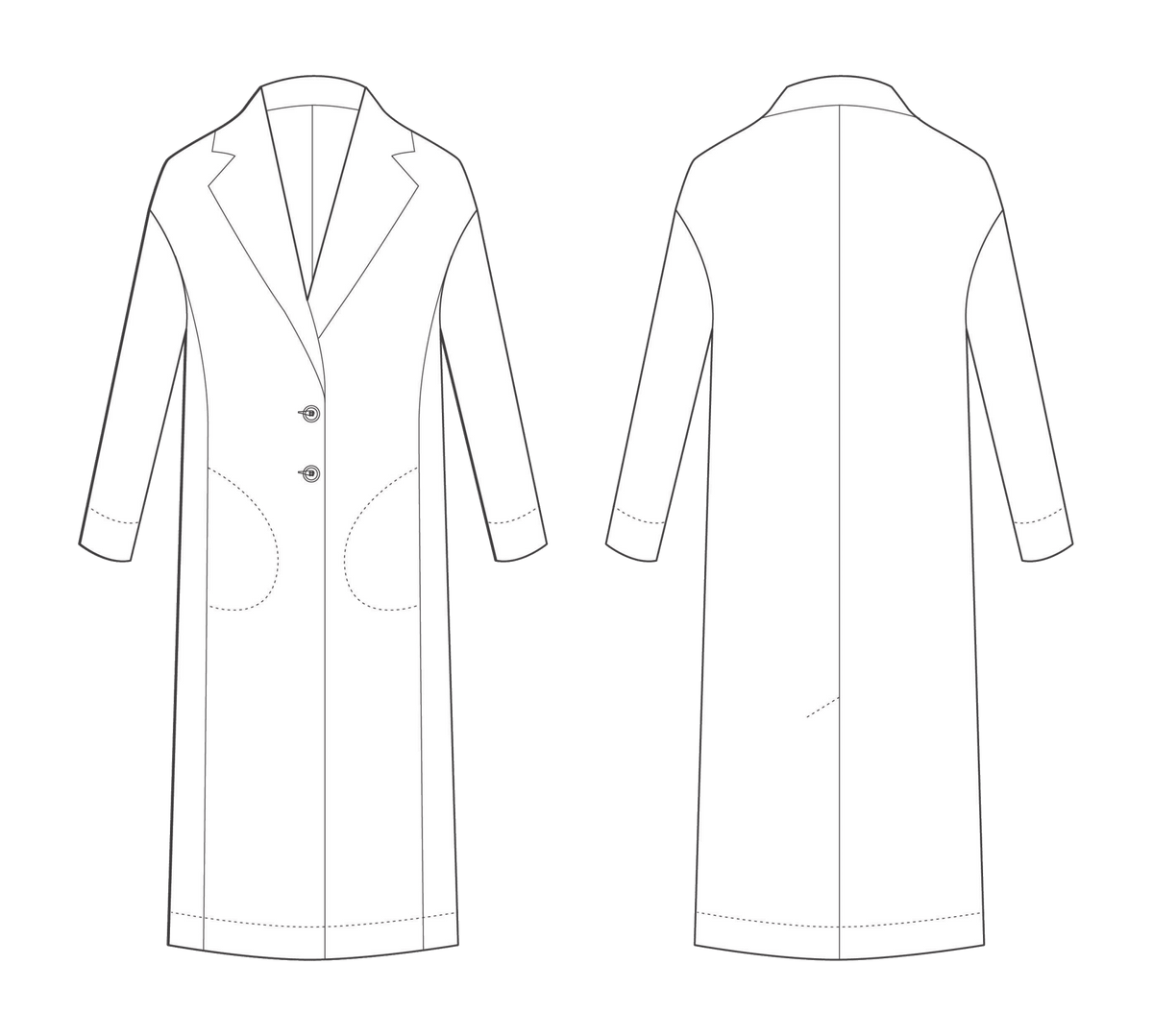 The Avid Seamstress - The Coat