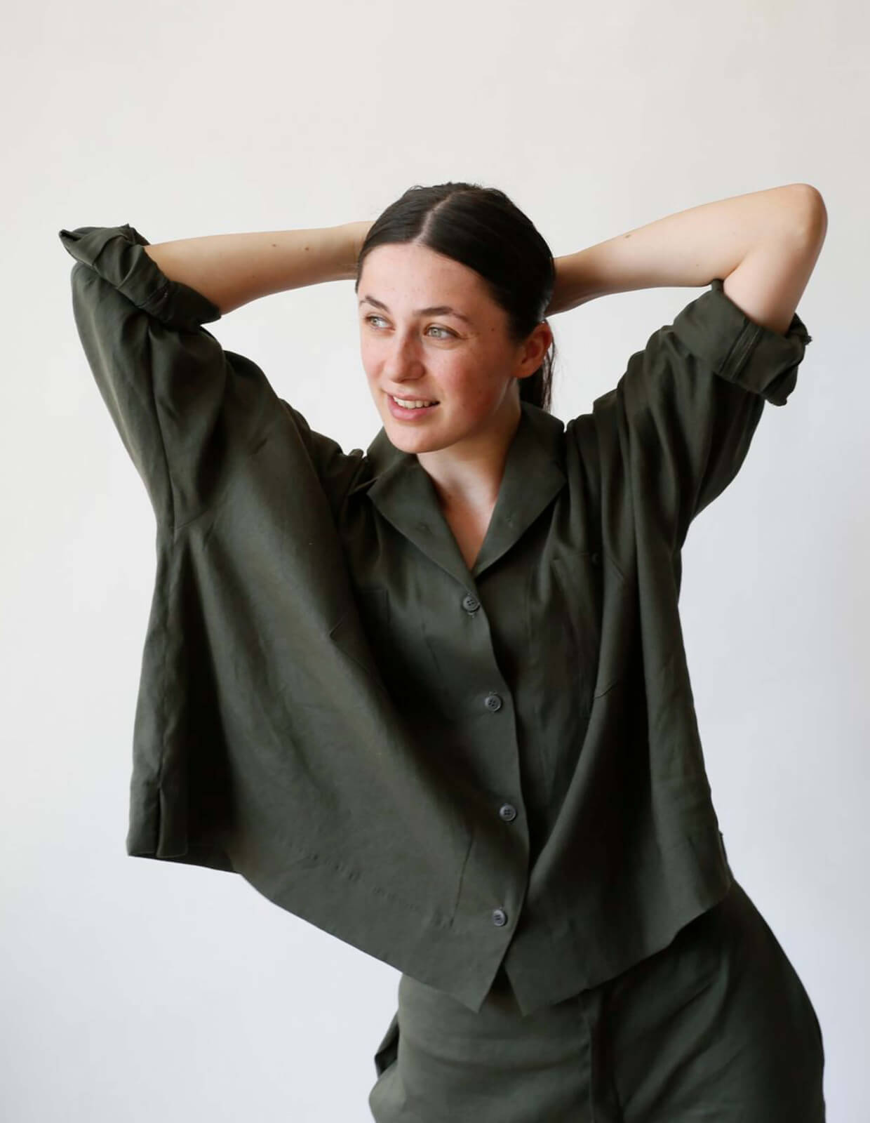 sewing pattern - The Makers Atelier - The Lounge Shirt (PDF) - Little Haberdasher Shoppe