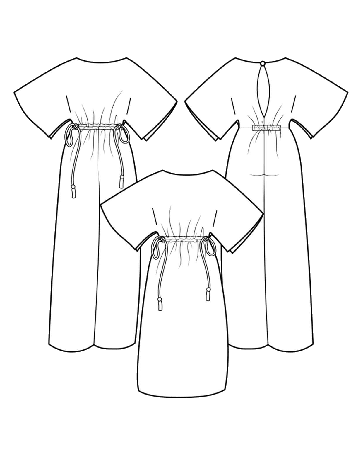 The Makers Atelier - The Madeline Robertson Jumpsuit and Dress (PDF)